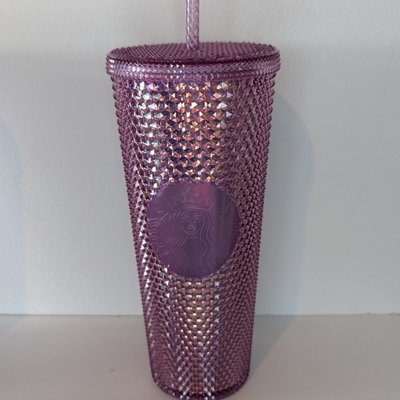 2021 Starbucks Disney World 50th Anniversary Tumbler Pink Studded Starbucks Cup - Picture 3 of 9